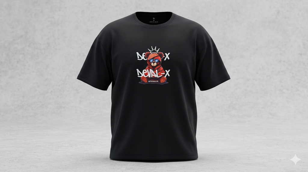 Deval - X Bear Crown Boxed T Shirt