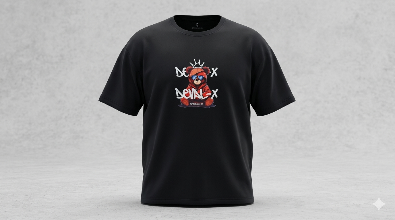 Deval - X Bear Crown Boxed T Shirt